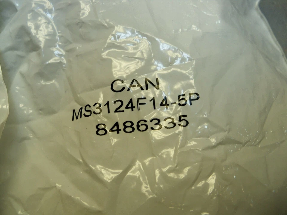ITT Cannon MS3126F14-5P Circular Connector MIL Spec Straight Plug Lotof 2 - Image 2 of 3