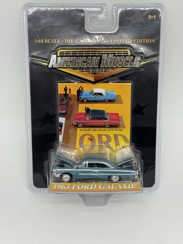 American Muscle - 1963 Ford Galaxie - Limited Edition 2001 - New 1/64 - New