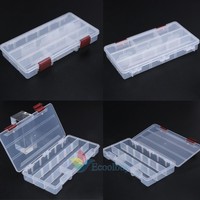 5compartments Transparent Visible Plastic Fishing Box Fishing Tackle Case Holder on sale 5compartments Transparent Visible Plastic Fishing Box Fishing Tackle Case Holder on sale