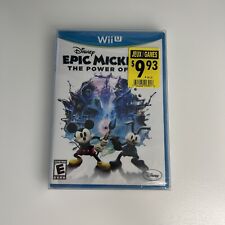 Epic Mickey 2 The Power of Two Nintendo Wii U - 2012 - Sealed