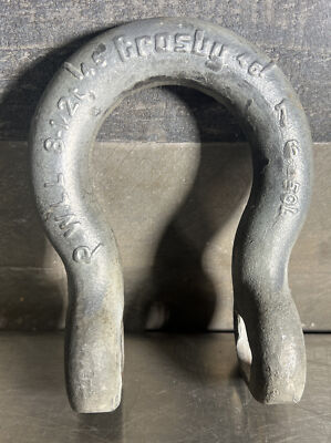 Crosby SCREW PIN ANCHOR LIFT SHACKLE WLL 8-1/2T. Item ID 2