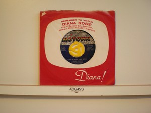 45 Vinyl Records The Supremes Love Is Here And Now You're ...