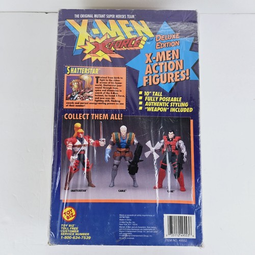 ToyBiz Marvel Comics Deluxe Edition Action Figure X-Men X-Force Shatterstar 1994 - Picture 7 of 13