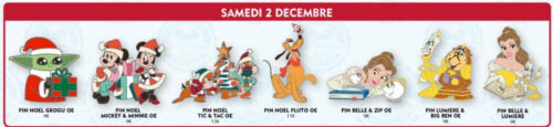 Pin Belle reading Lumiere Book Beauty & the Beast Disney L Paris Dlp Diciembre 2023 - Imagen 5 de 5
