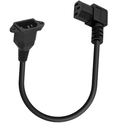 IEC320 C14 to C13 Extension Cord C14 with Screw Holes C13 Female to C14 Male - Picture 3 of 12