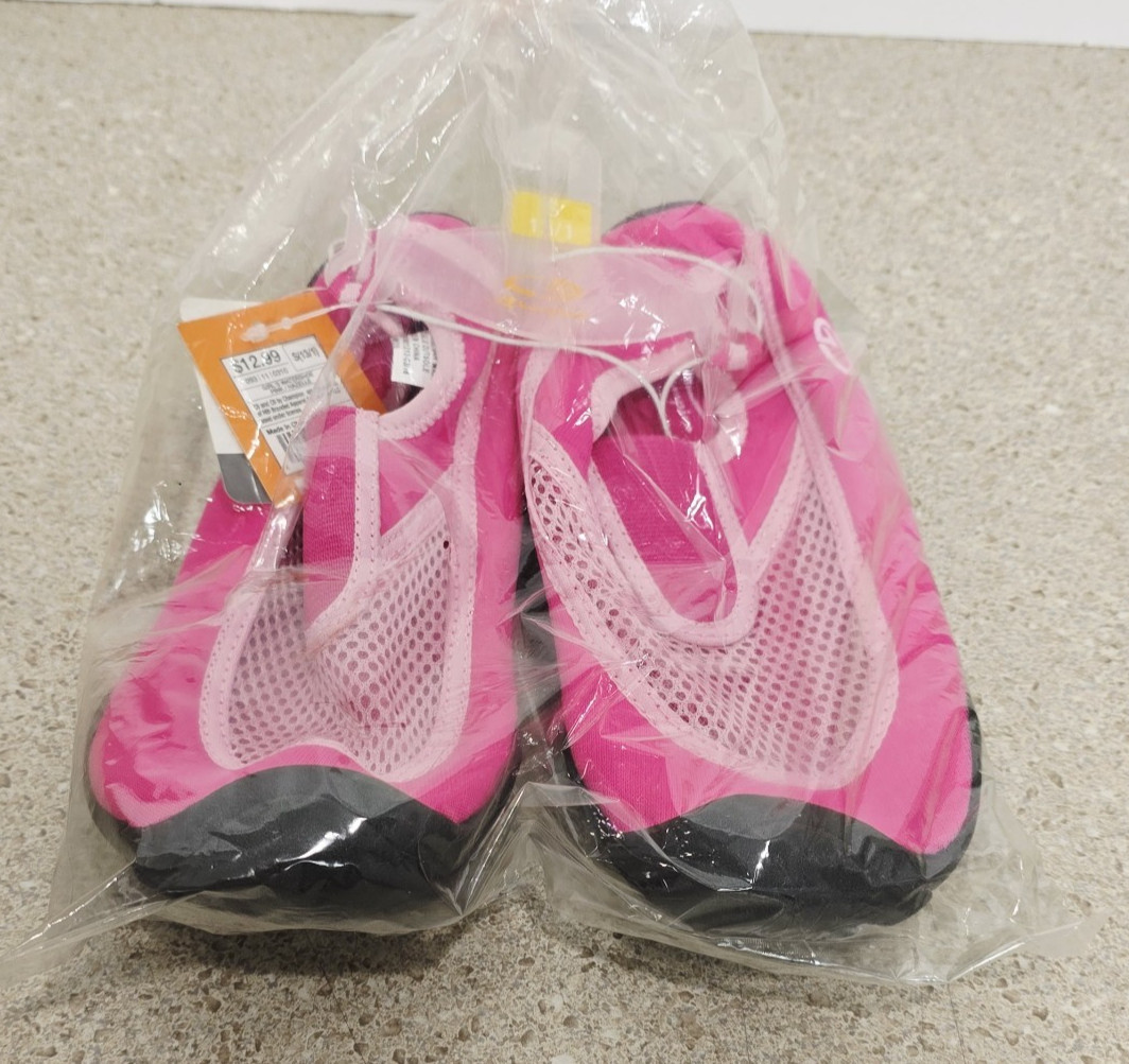 C9 Champion Size 13&sol;1 Pink Girls Water Shoes Kids Slip On Swim Boat Small