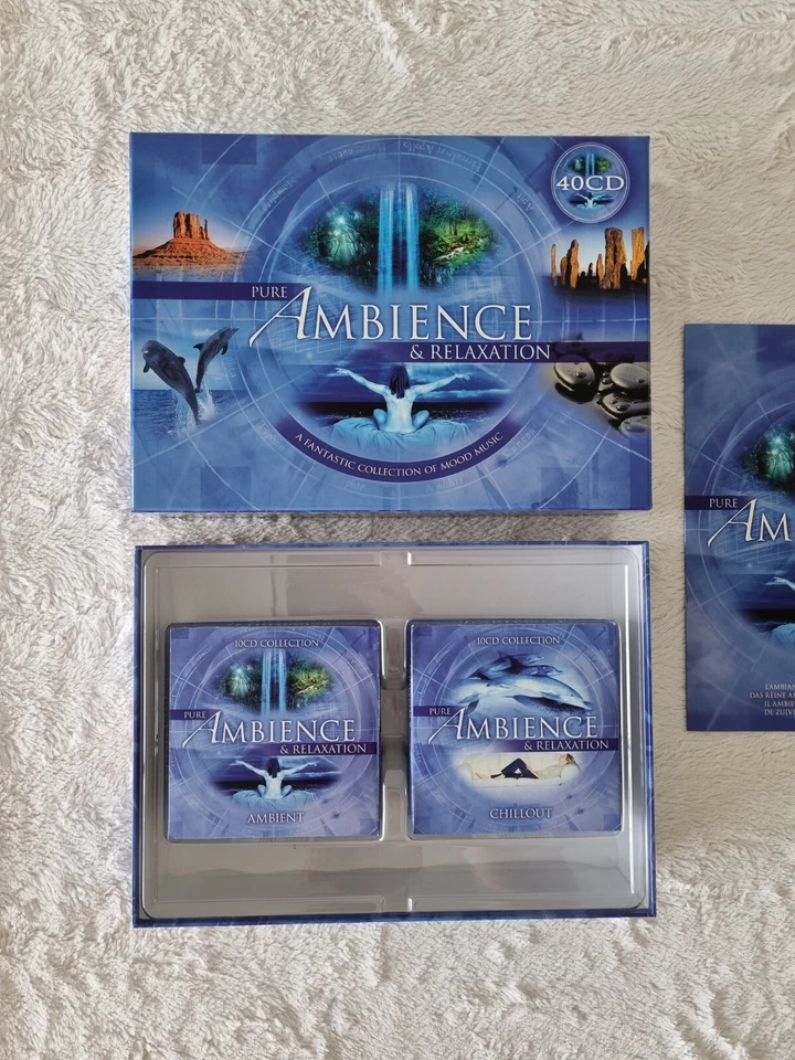 Coffret 40 CD Pure Ambience et Relaxation A Fantastic Collection of Mood Music - Photo 4/4