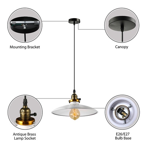Modern Nordic Style Simple Pendant Light Mini Metal Shade Hanging Light Fixture - Picture 10 of 10