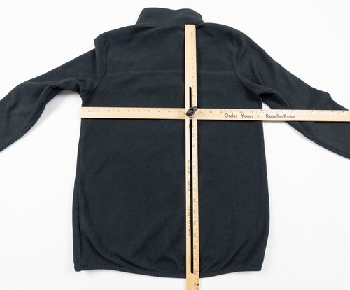 North Face Sweater Womens Small Black Fleece 1/4 Zip Pullover Lightweight Ladies - Picture 9 of 13