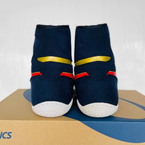 【In stock】ASICS Wrestling Shoes 1083A001 EX-EO TWR900 Navy x Red - Picture 5 of 8