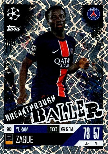TOPPS MATCH ATTAX EXTRA 2025 FROM 181 TO 297 - PART 1 - Picture 30 of 118