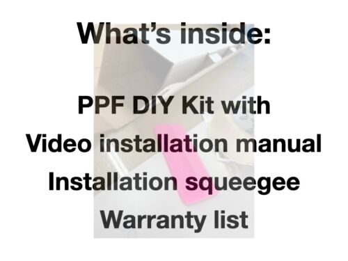 Toyota Camry, SE, 2025, Pre-Cut Kit DIY, FULL FRONT PPF with HOOD, Gloss - Picture 5 of 10