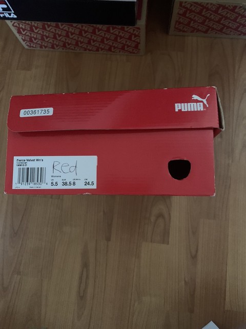 burgundy puma fierce