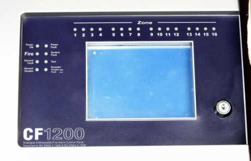 NOS COOPER FIRE SYSTEM CF1200 ANALOGUE ADDRESSABLE FIRE ALARM CONTROL PANEL - Picture 2 of 12