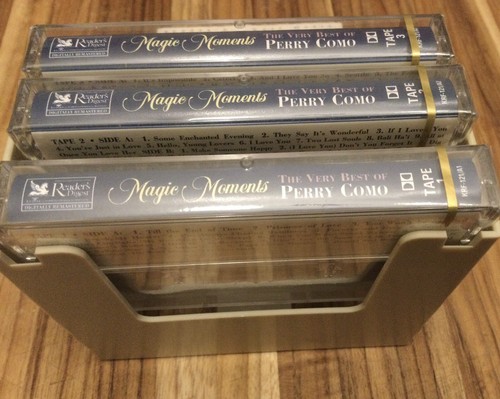 3 Readers Digest Music Cassette Tapes, “Magic Moments” Very Best Of Perry Como - Picture 4 of 4
