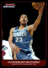 2006-07 Bowman Chrome #100 Marcus Camby Denver Nuggets