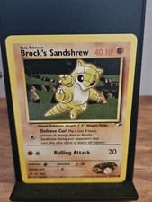 Brock’s Sandshrew 71/132 Gym Heroes Pokemon Card