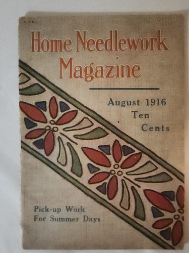 Home Needlework Magazines Lot f 3 - Jan 1915, March 1916 & August 1916 - Picture 10 of 14