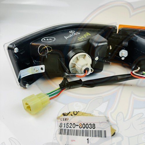 Genuine TOYOTA AE86 KOUKI SPRINTER Trueno Front Turn Signal Lamp Indicators New - Foto 16 di 18