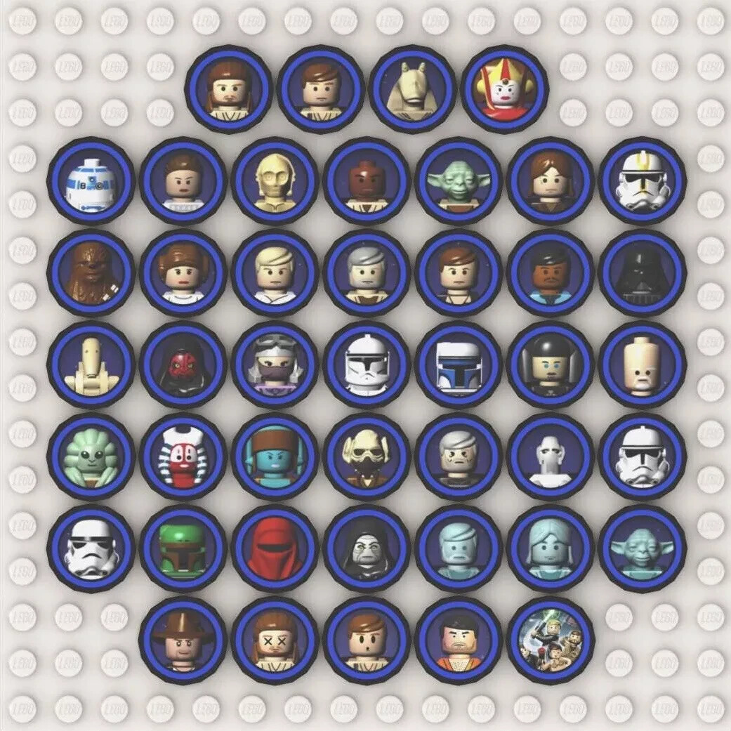 Wars Tcs The Complete Saga Characters LEGO Star Wars The Complete