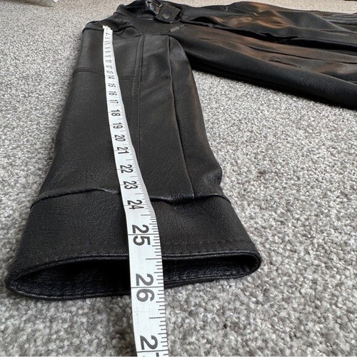 Vintage Reportage R.D.G Italia Black Leather Biker Jacket Mens Size Medium - Picture 4 of 15