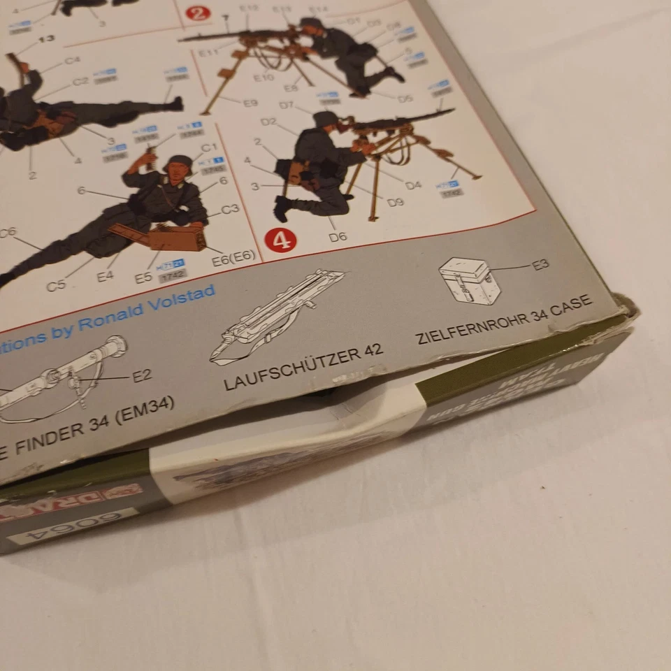 Dragon Modellino 1/35 Militare Army - Tedesco MG42 Heavy Warbeast Macchina. Team - Immagine 4 di 4