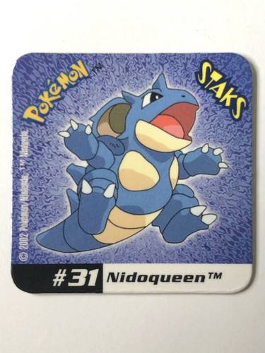 POKEMON STAKS JOHTO LEAGUE CHAMPIONS - PANINI - 2002 -You Choose - FRIDGE MAGNET - Picture 32 of 251