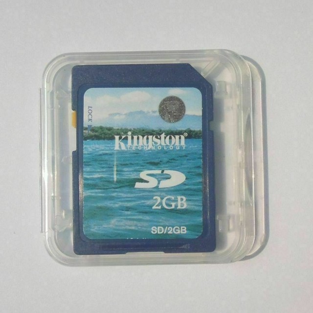 Kingston scheda di memoria digitale sicura standard blu 2 GB SD classe 2 per fotocamera Kingston scheda di memoria digitale sicura standard blu 2 GB SD classe 2 per fotocamera
