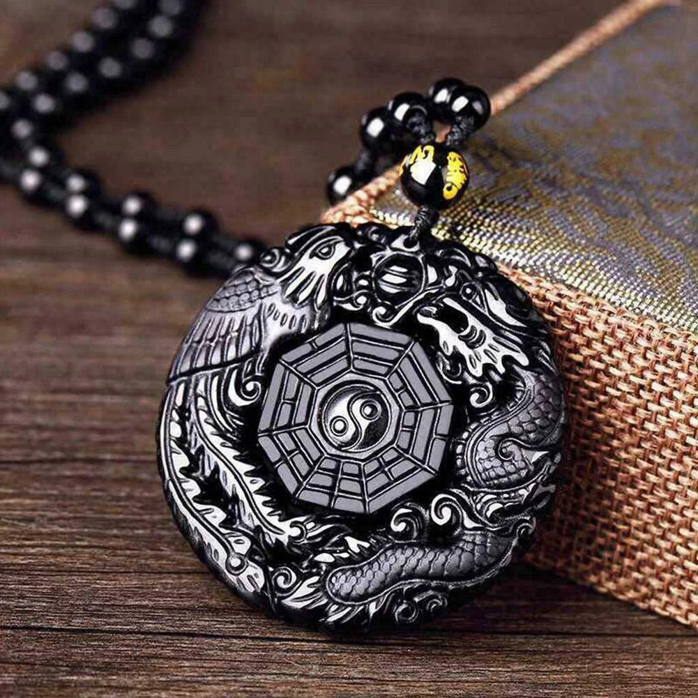 Obsidian wolf 2024 necklace meaning