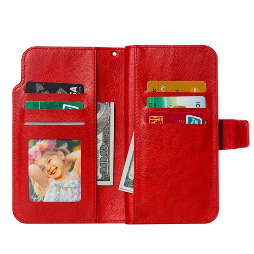 Luxury Flip Wallet Card Holder Leather Case Cover For iPhone 11 12 13 14 15 16 - Picture 70 of 71