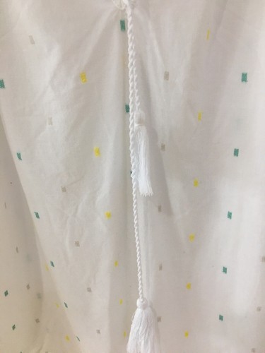 MERONA White Casual Top Shirt Women's MEDIUM worn 1-2 Comfy - Picture 3 of 4