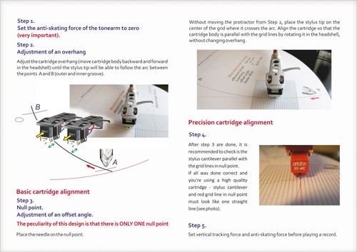 Cartridge Alignment Protractor for Stanton T.120 & STR8.150/150M2 Turntables - Picture 3 of 5