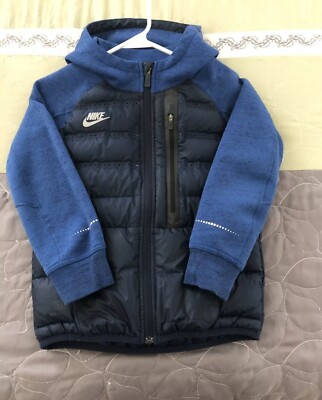 NIKE AEROLOFT JACKET Sサイズ Nike BOYS Aeroloft Tech Full Zip Goose Down Jacket Coat Size XS (6