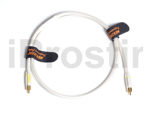 Neotech NEVD-5001 UP-OFC Digital Koaxial Cinch Audio Kabel 75 Ohm S/PDIF 1,0 m - Bild 1 von 8