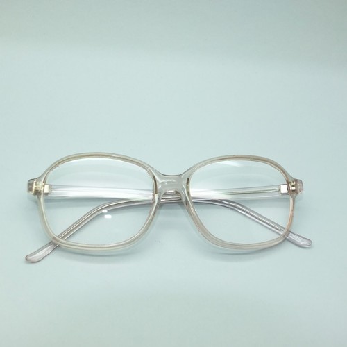 Large Lens Reading Glasses Acrylic Women's Classic Crystal Dark Gray Frame +2.50 - Picture 4 of 4
