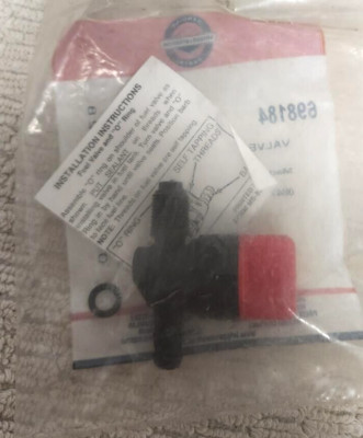 Genuine Briggs & Stratton OEM 698184 Fuel Shut Off Valve | eBay