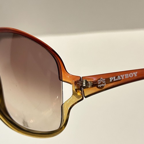 Vtg Playboy 80s Oversized Women's Sunglasses 1126-10 OPTYL Austria - Picture 10 of 13