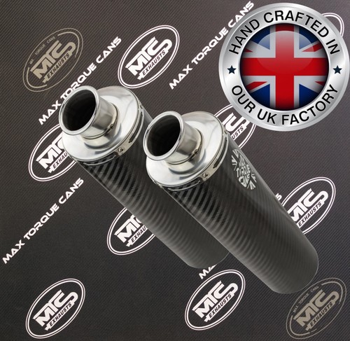 CAGIVA RAPTOR 1000cc Carbon Road legal / Race Performance Motorbike Exhausts - Picture 7 of 18