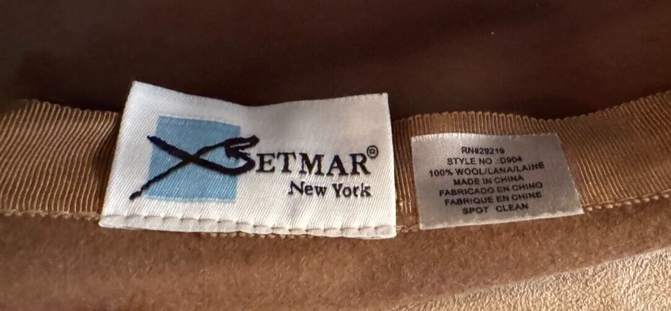 Betmar Boina 100% Lana Sombrero Nueva York Mujer Hombre Unisex Sombrero Foto 2 de 4