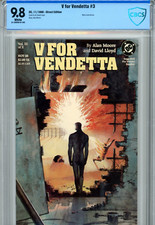V for Vendetta #3 (1988) DC CBCS 9.8 White Alan Moore