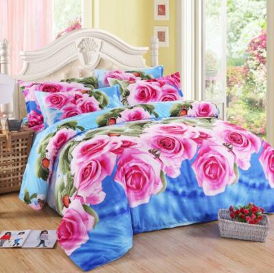 3D Mystery Season ZHUA2376 Bed Pillowcases Quilt Duvet Cover Set Queen King Zoe
