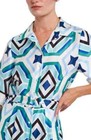 NEW NORDSTROM $170 spring CIEBON Averyn geo print jumpsuit in teal womens sz M — photo 3