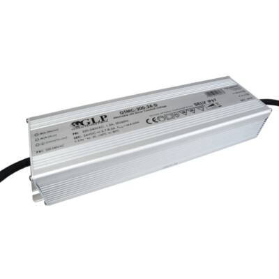 LED Trafo / Netzteil dimmbar 24V 200W 2,7-8,3A (GTMC-200-24-D) MM outdoor IP67