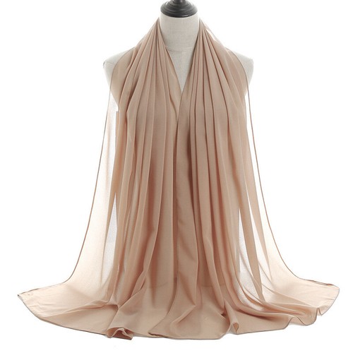 Fashion Women Chiffon Long Scarf Hijab Muslim Islamic Headscarf Wrap Shawls Arab - Picture 40 of 82
