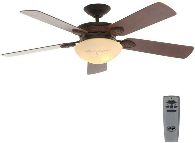 Hampton Bay San Lorenzo 52 In Indoor Rustic Ceiling Fan With