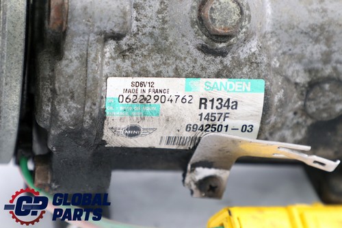 Mini Cooper R55 R56 R57 LCI Compresor De Aire Acondicionado 64526942501 6942501 - Imagen 8 de 10