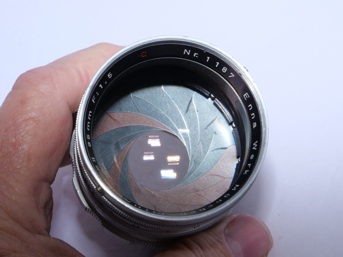 ENNA Munchen LITHAGON S II 85mm f1.5 telephoto lens for Exakta