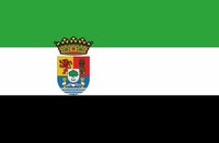 Aufkleber Sticker Flagge Fahne Spanien - Extremadura Autoaufkleber