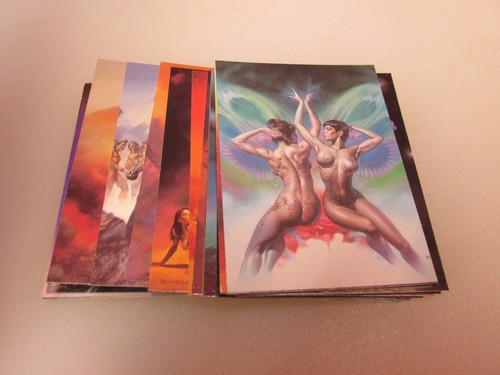 Boris vallejo Fantasy Trading Cards 4 SET (No Stickers) NOS - Picture 3 of 10