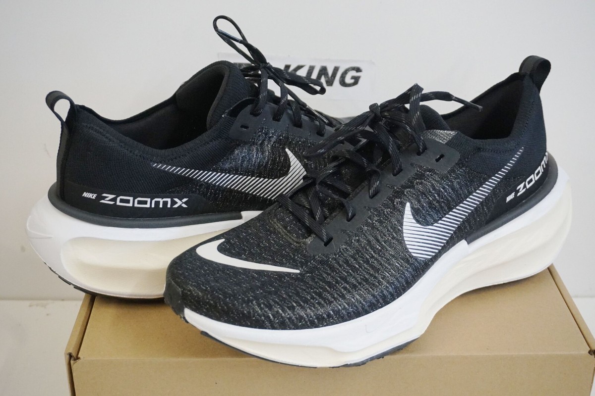 Nike ZoomX Invincible Run 3 FK Flyknit Running Black White
